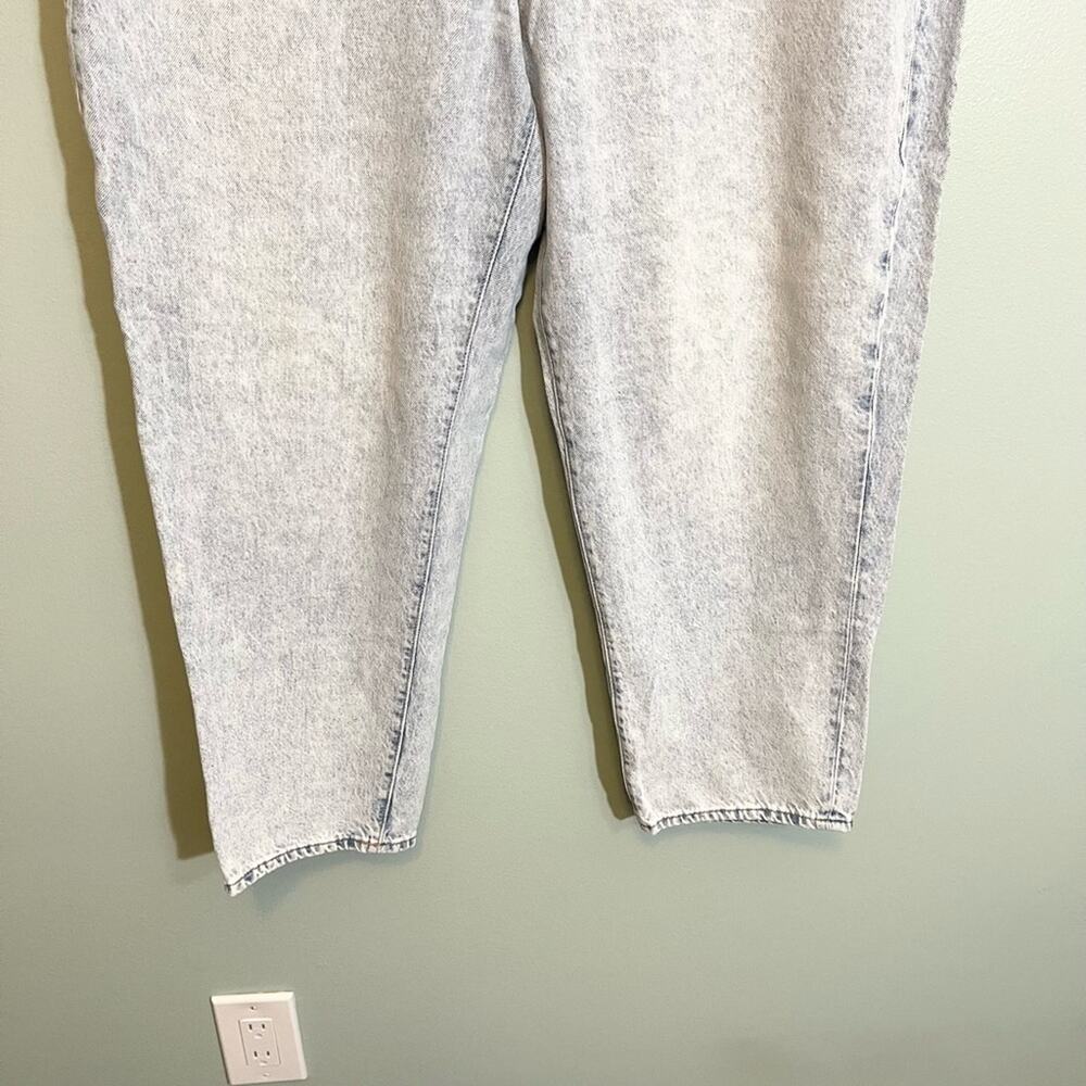 &Denim Womens Ultra‎ High Waist Ankle Length Loose Mom Jeans Blue Size 16 - Picture 16 of 16